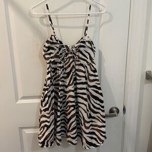 J. Crew Zebra Dress